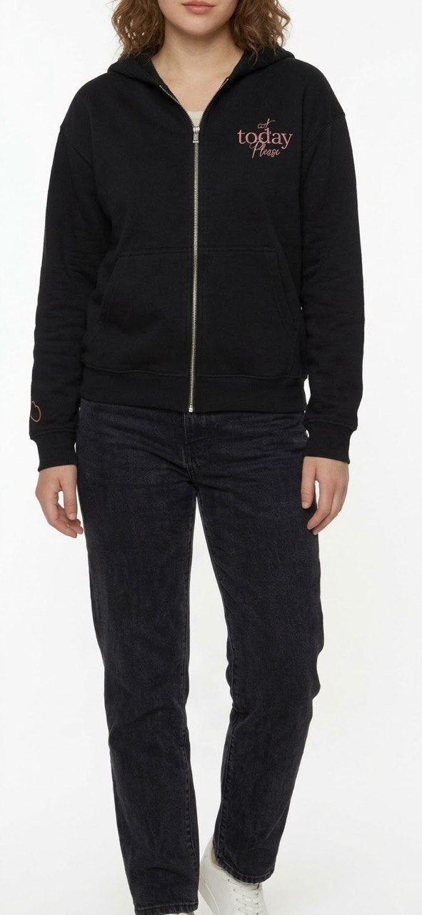 Not today hoodie in black