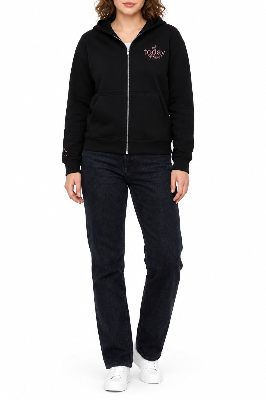 Not today hoodie in black